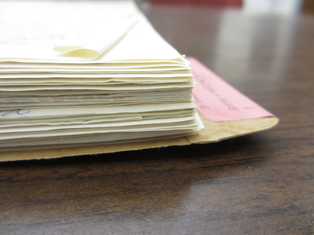 Teachers wrote in large numbers during the first two weeks of June 1978 to protest inadequate state funding for education. Pictures by author.